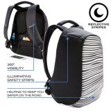 BOBBY-COMPACT ZEBRA BACKPACK