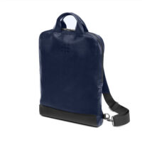 CLASSIC DEVICE BAG VERT SAPPHIRE BLUE MOLESKINE