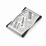 קופסת כרטיסי ביקור בעיצוב עיתון