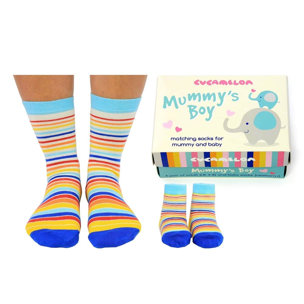גרביים מעוצבות לאמא ולתינוק