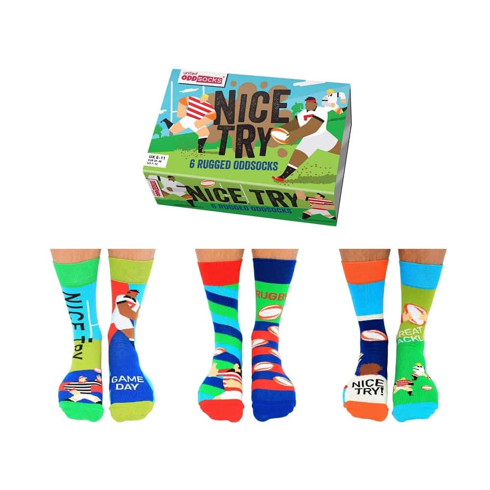 גרביים צבעוניות לפוטבול united_oddsocks_nice_try