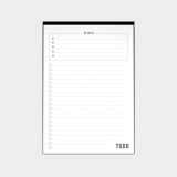 Checklists notepad Dream&Do To Do Lists 1DEA