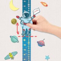 Scratch-off Wall Growth Chart 1DEA_Blue