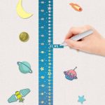 Scratch-off Wall Growth Chart “Space Adventures”