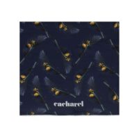 Cacharel Silk scarf Victoire Navy