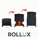 Rollux המזוודה הטובה בעולם - כתום