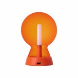כתום- Mr Bio Lamp - מנורת שולחן נטענת