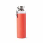 GR-WB-M011_Glass water bottle_Coral