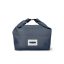 LUNCH BAG BLACK_BLOOM-SLATE