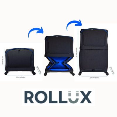 Rollux המזוודה הטובה בעולם - כחול_