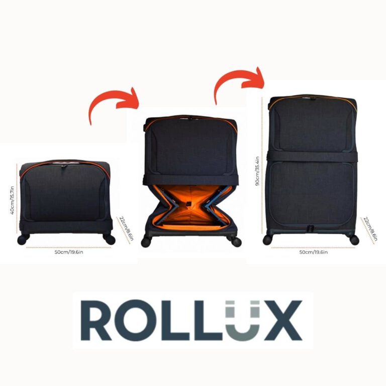 Rollux המזוודה הטובה בעולם - כתום_