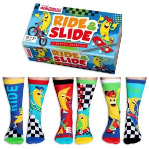 RIDE AND SLIDE גרביים צבעוניות united odd socks