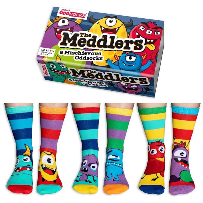 גרביים צבעוניות THE MEDDLERS גרביים צבעוניות united odd socks
