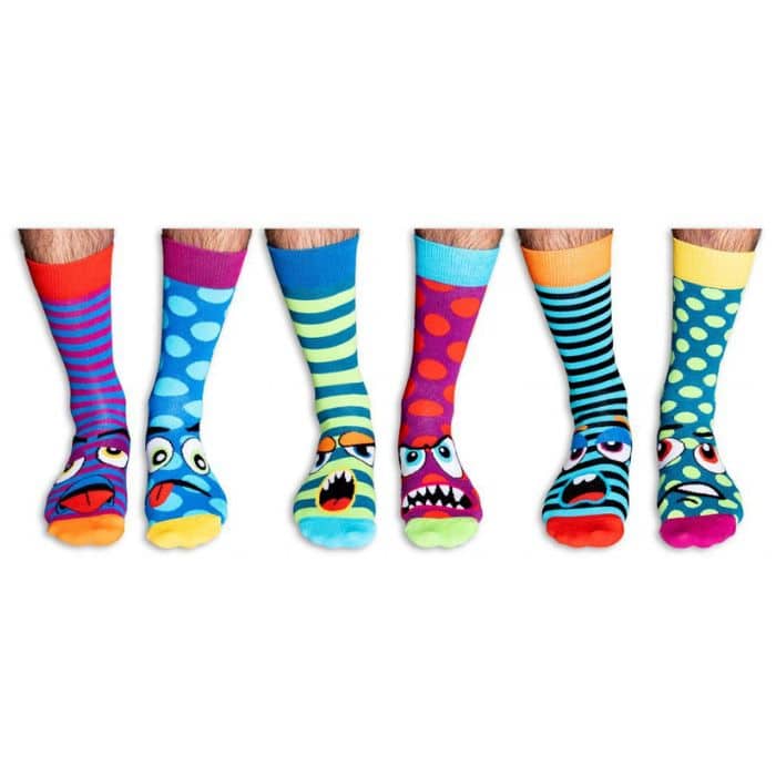 GRUMP HEADS גרביים צבעוניות united odd socks