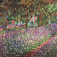 Claude Monet Irises קולקציית תכשיטים בהשראת