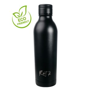 בקבוק תרמי Root7 Full Color, בקבוק מעוצב, בקבוק בצבע שחור, בקבוק שומר קור וחום
