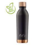 ROOT-7-BLACK-VIP -בקבוק בצבע שחור, בקבוק מעוצב, בקבוק שומר חום וקור, בקבוק של רוט7
