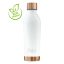 בקבוקי מים איכותי Root7 VIP - לבן, בקבוק מים מעוצב, בקבוק מים רוט7, בקבוק מים שומר חום וקור, בקבוק המים הטוב בעולם