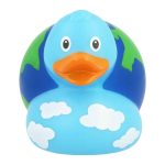 LILALU globe - ברווז גלובוס, ברווז גומי לאמבטיה, ברווז גומי לילדים, ברווז גומי לאספנים