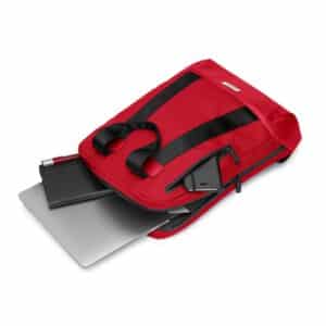 תיק גב אדום MOLESKINE METRO DEVICE BAG VERT RED, תי גב של מולסקין, תיק גב למחשב נייד, תיק גב ליומיום