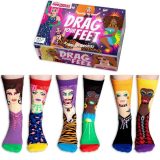 גרביים מעוצבות DRAG YOUR FEET oddsocks