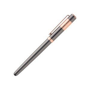 עט נובע - HUGO BOSS Fountain Pen Ribbon Matt Gun - הוגו בוס, עט יוקרתי הוגו בוס, עט יוקרתי בצבע זהב, עט ממותג לעובדים, מתנה יוקרתית לעובדים, סוואג לעסקים, עט יוקרתי נובע, עט למנהלים, עט יוקרתי למנהלים, עט יוקרתי בצבע אפור