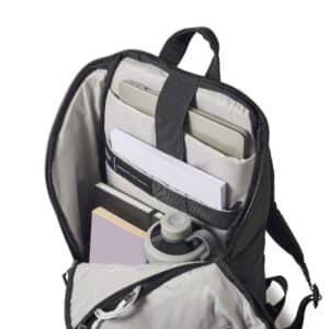 תיק גב למחשב נייד "15 בצבע שחור- LEXON TERA BACKPACK, תיק גב אלגנטי למחשב נייד, תיק גב של לקסון, תיק גב אלגנטי עם המון תאים