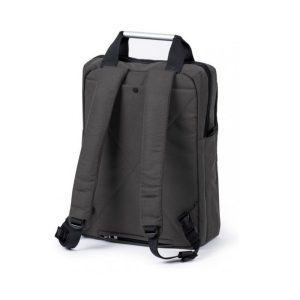 תיק גב אפור - LEXON AIRLINE DOUBLE BACKPACK - לקסון, תיק למחשב נייד לקסון, תיק בצבע אפור למחשב נייד, מתנה לעובדים, תיק ממותג לעובדים