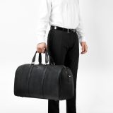 תיק נסיעות שחור -סירוטי- CERRUTI 1881Travel bag Hamilton, תיק נסיעות יוקרתי בצבע שחור, תיק יוקרתי CERRUTI, סוואג לעסקים, מתנה למנהלים