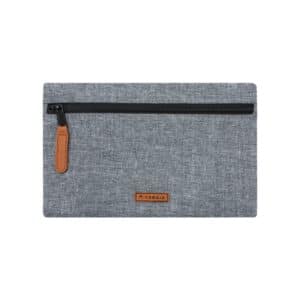 Cabaia Large Bag Pocket - ALBERT DOCK RIC כיסים קדמיים מתחלפים, כיסים בהדפסים וצבעים שונים לתיקי קבאיה, כיסים מעוצבים גדולים לתיקי קאביה, כיס קדמי מתחלף לתיק קאביה בצבע אפור