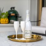 CHEERS NO. 1- Koziol 100ml - solid white כוס שמפניה _בצבע לבן, כוס קוזיאול SUPERGLASS