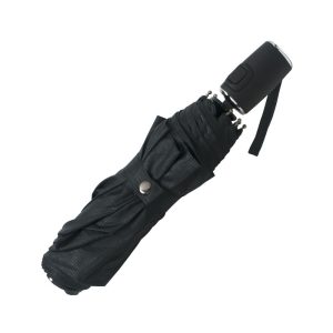 HUGO BOSS__Umbrella Grid Pocket -מטריה שחורה קטנה -הוגו בוס