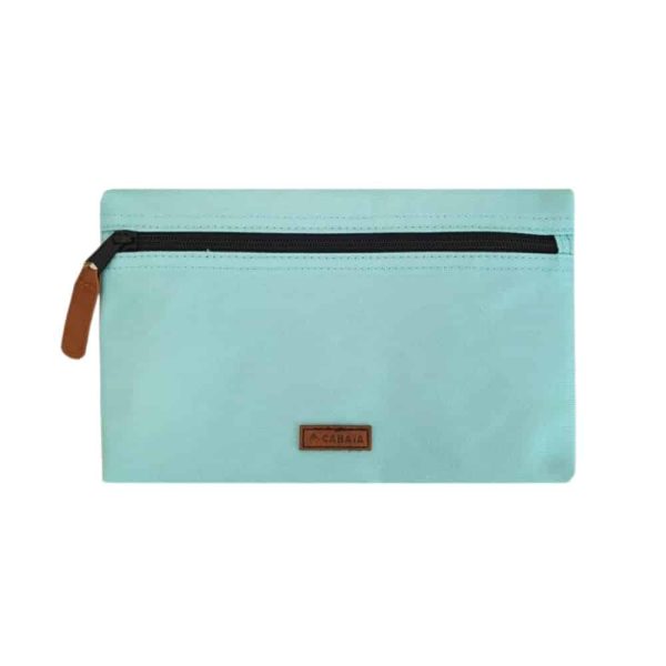 Cabaia Large Bag Pocket - LETNA PARK כיסים קדמיים מתחלפים, כיסים בהדפסים וצבעים שונים לתיקי קבאיה, כיסים מעוצבים גדולים לתיקי קאביה, כיס בצבע מנטה