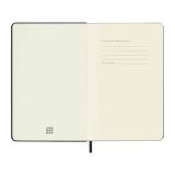 MOLESKINE Notebook M מחברת שורות בצבע - שחור, מחברת שחורה קלאסית, מחברת שורות מולסקין