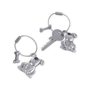 TROIKA KEY HOLDER DOGS מחזיק מפתחות של טרויקה, מחזיק מפתחות עם כלב