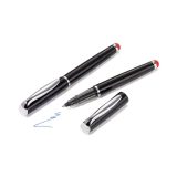 TROIKA PURE INK עט בשילוב סטיילוס בצבע שחור, עט של טרויקה