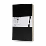 MOLESKINE-Volant Journals L BLACK זוג מחברות, זוג מחברות מבית המותג האיטלקי מולסקין – MOLESKINE, מחברות גדולות, מחברת אלגנטית