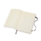 מחברת שורות MOLESKINE L SOFT COVER, מחברת שורות עם כריכה רכה, מחברת שורות של מולסקין, מחברת שורות של מולסקין בצבע שחור, מחברת שורות אלגנטית, מחברת שורות שחורה
