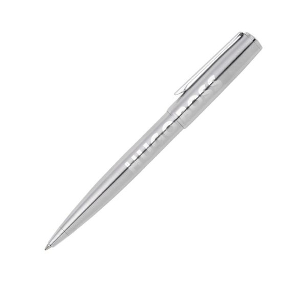 עט כדורי כרום הוגו בוס - Ballpoint pen - Hugo Boss, עט כסוף, עט הוגו בוס, עט מתנה, עט יוקרתי