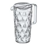 קנקן שקוף - KOZIOL Pitcher 1.6 L - crystal clear _קוזיאול, קנקנן שקוף גדול לאירוח