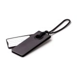 תג יוקרתי לתיק ולמזוודה _ LEXON NEO LUGGAGE TAG -בצבע אפור כהה