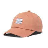 כובע מצחייה -Herschel Sylas Classic, כובע ליומיום, כובע מצחייה בצבע ורוד אפרסק, כובע מצחייה של הרשל