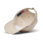 כובע מצחייה -Herschel Sylas Classic, כובע ליומיום, כובע מצחייה בצבע שמנת חום, כובע מצחייה של הרשל