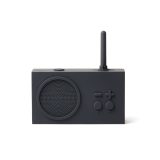 LEXON -TYKHO 3 SPEAKER DARK GREY רמקול בלוטות' עם רדיו מובנה-לקסון