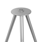 סטנד לרמקול UB+dB1 doubleBASS עם רגלי אלומניום, בצבע כסף