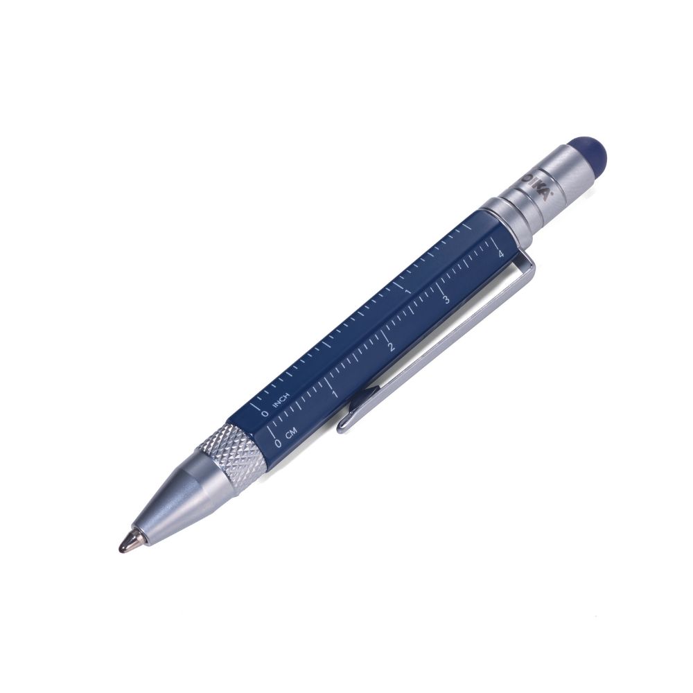 BLUE CONSTRUCTION LILIPUT PEN - TROIKA מיני עט, עט של חברת טרויקה