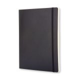 MOLESKINE NOTEBOOK XL RUL BLACK SOFT מחברת שחורה גודל XL, מחברת מולסקין עם כריכה רכה, מחברת מולסקין בצבע שחור