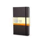 MOLESKINE Notebook Pocket A6 פנקס שחור, פנקס אלגנטי, פנקס של מולסקין, פנקס קטן
