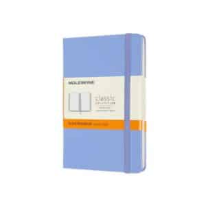 MOLESKINE Notebook Pocket A6 פנקס תכלת סגול, פנקס אלגנטי, פנקס של מולסקין, פנקס קטן