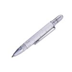 SILVER CONSTRUCTION LILIPUT PEN - TROIKA מיני עט, עט של חברת טרויקה